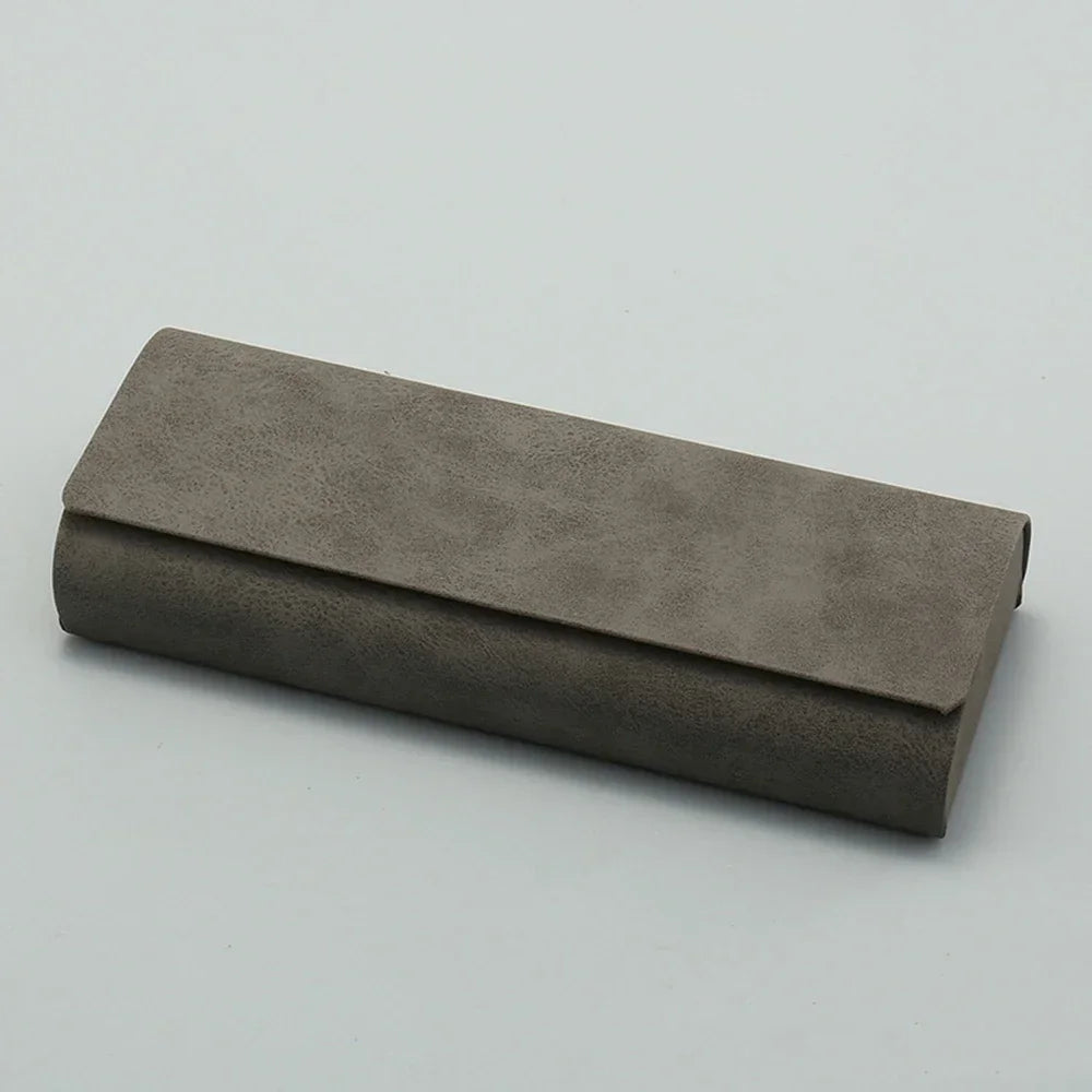 PU Leather Glasses Bag Protective Sunglasses Cover Case Box Reading Eyeglasses Pouch Eyewear Protector Case Accessories 1Pc