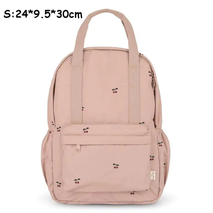 KS Baby Backpack Primary Schoolbag Kindergarten Kids Bags Brand Traveling Mom Cherry Lemon Children's Boys Girls Gift Storage