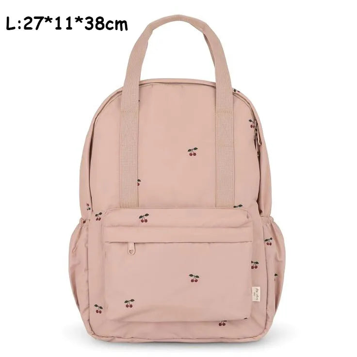 KS Baby Backpack Primary Schoolbag Kindergarten Kids Bags Brand Traveling Mom Cherry Lemon Children's Boys Girls Gift Storage
