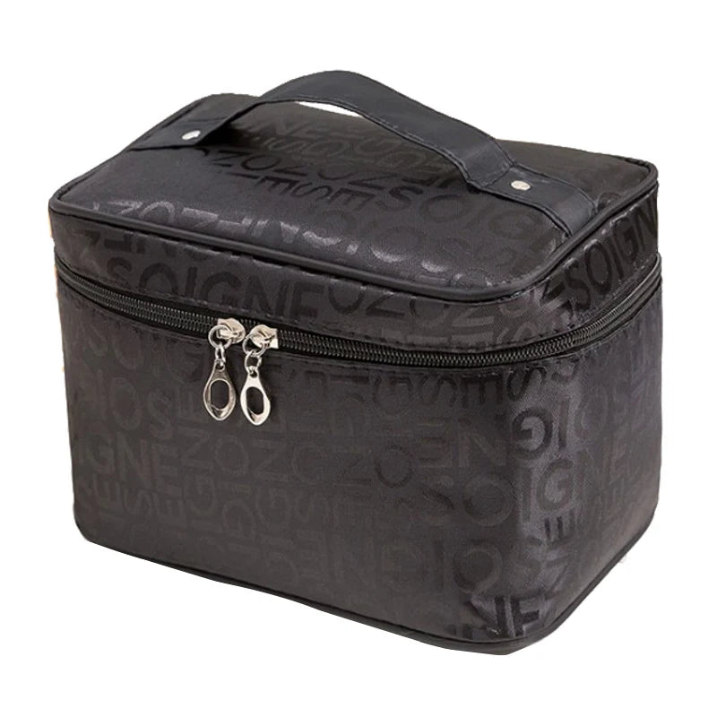 Big Size Women Cosmetic Bag Letter Large capacity multi-function zipper Makeup Bag Ladies Fashion Neceser Maquillaje ZDH012