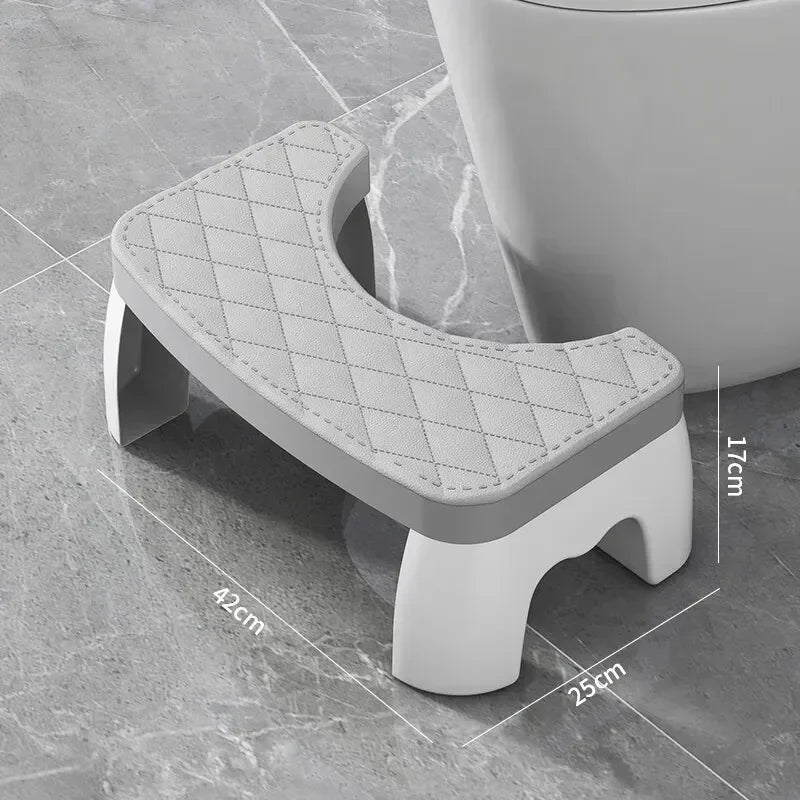1PC Waterproof Squatty Potty Toilet Stool Toilet Foot Stool Squat Stool For Pregnant Woman Children Adult Old People shower seat