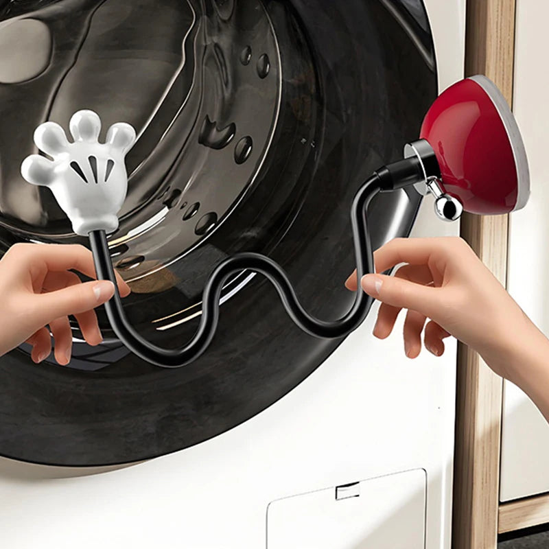 Magnetic Washer Door Prop Stabilizer For Front Load Machines Fits Most Washers & RV Laundry Doors - Easy Install Flexible Design