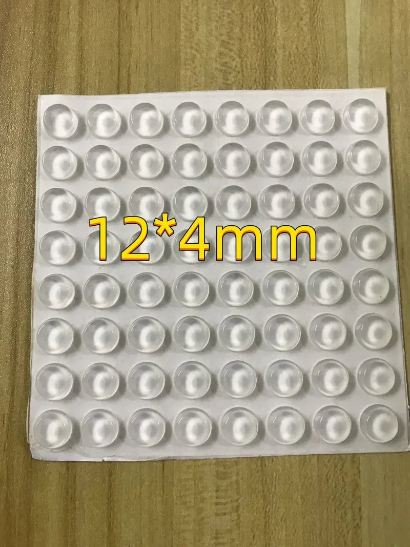 Self Adhesive Door Stopper Clear Rubber Furniture Pads Multiple specifications Damper Buffer Cabinet Bumpers Silicone Protective