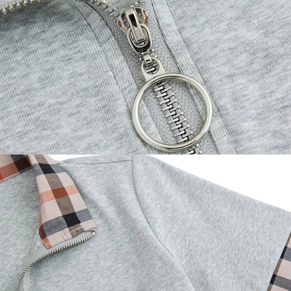 European Station Polo Collar Checkered Short sleeved T-shirt Women's Summer New Fashion Light Luxury Loose Pure Cotton Top
