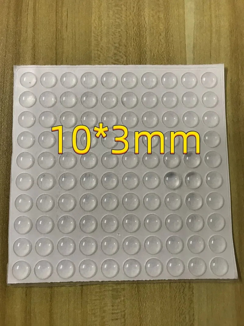 Self Adhesive Door Stopper Clear Rubber Furniture Pads Multiple specifications Damper Buffer Cabinet Bumpers Silicone Protective