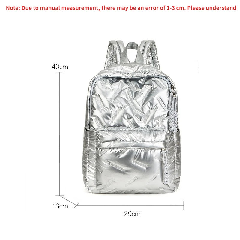 Large Capacity Women Backpacks Waterproof Nylon Fashion Travel Bag Teenagers' Schoolbag School Backpack for College Students