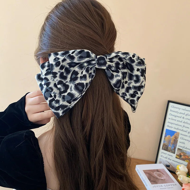 1/3 Pcs Super Fairy Fully-jewell Bow Spring Hair Clips For Women Japan Korean Design Delicate Versatile Commuter Accessories