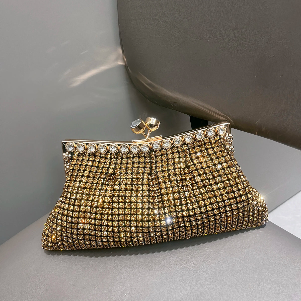 handmade Rhinestones Evening clutch Bag Purses and handbag luxury Designer shiny Crystal Clutch purse bucket bag shoulder bags