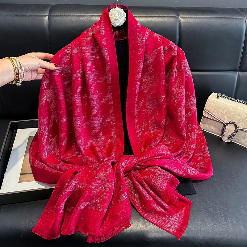 2025 Latest Luxury Brand Bohemia Hijab Scarf Long Muslim Shawl Female Foulard Soft Turban Head Wraps For Women Headband Pashmina