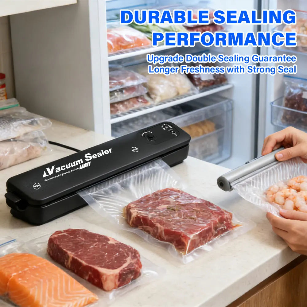 Hot sell Food Sealing Portable Home Vacuum Kitchen Helper Automatic Packaging Machine Food Vacuum Sealing Machine