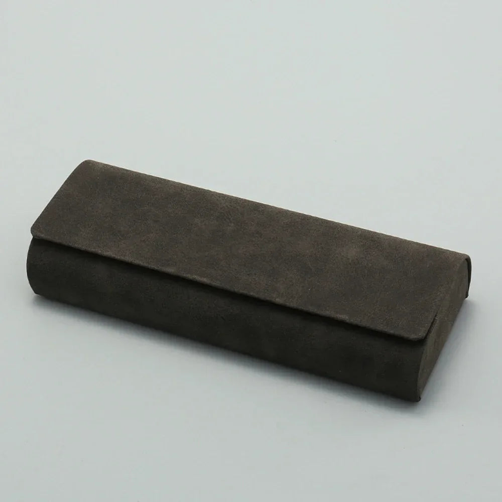 PU Leather Glasses Bag Protective Sunglasses Cover Case Box Reading Eyeglasses Pouch Eyewear Protector Case Accessories 1Pc