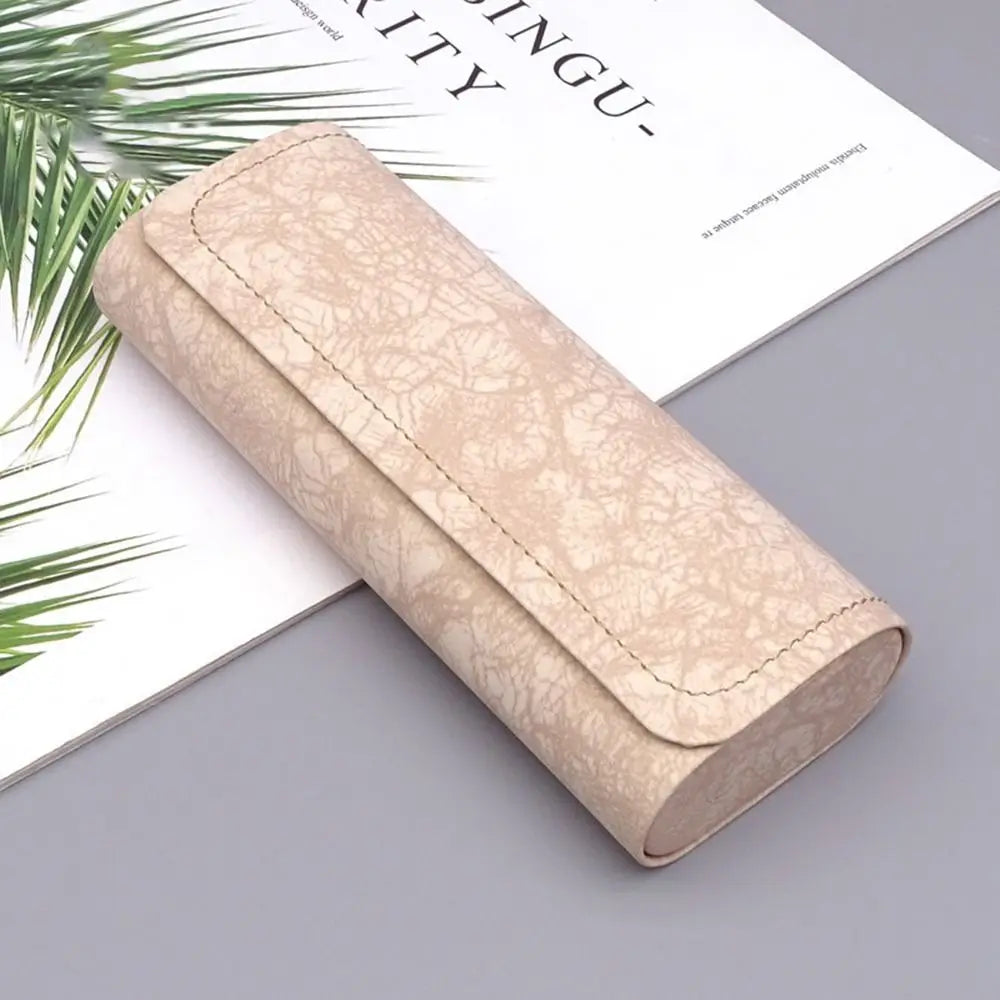 New Portable Unisex Glasses Box Protective Case Sunglasses Case Handmade Optical Reading Eyeglasses Accessories Fashion