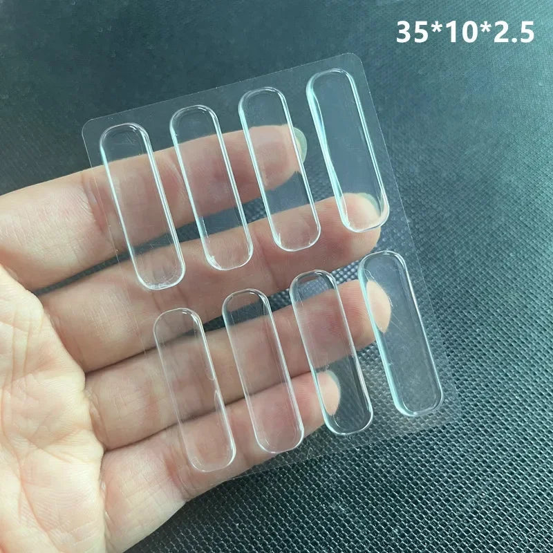 Self Adhesive Door Stopper Clear Rubber Furniture Pads Multiple specifications Damper Buffer Cabinet Bumpers Silicone Protective