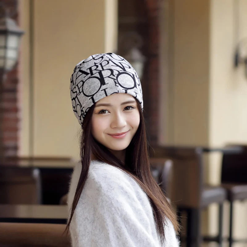 Spring Women Hat Warm Beanie Hats Cap Turban Tube Bandana Headband Outdoor Head Face Scarf Neck Warmer Collar Headwear Kerchief