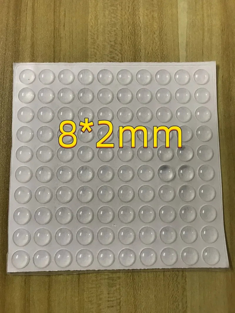 Self Adhesive Door Stopper Clear Rubber Furniture Pads Multiple specifications Damper Buffer Cabinet Bumpers Silicone Protective