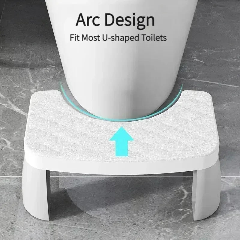1PC Waterproof Squatty Potty Toilet Stool Toilet Foot Stool Squat Stool For Pregnant Woman Children Adult Old People shower seat