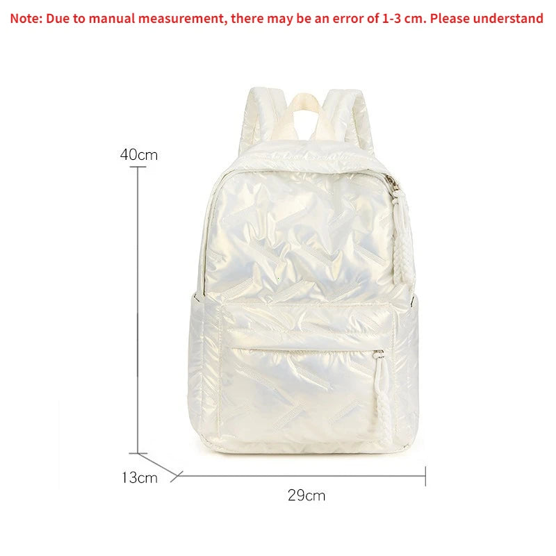 Large Capacity Women Backpacks Waterproof Nylon Fashion Travel Bag Teenagers' Schoolbag School Backpack for College Students
