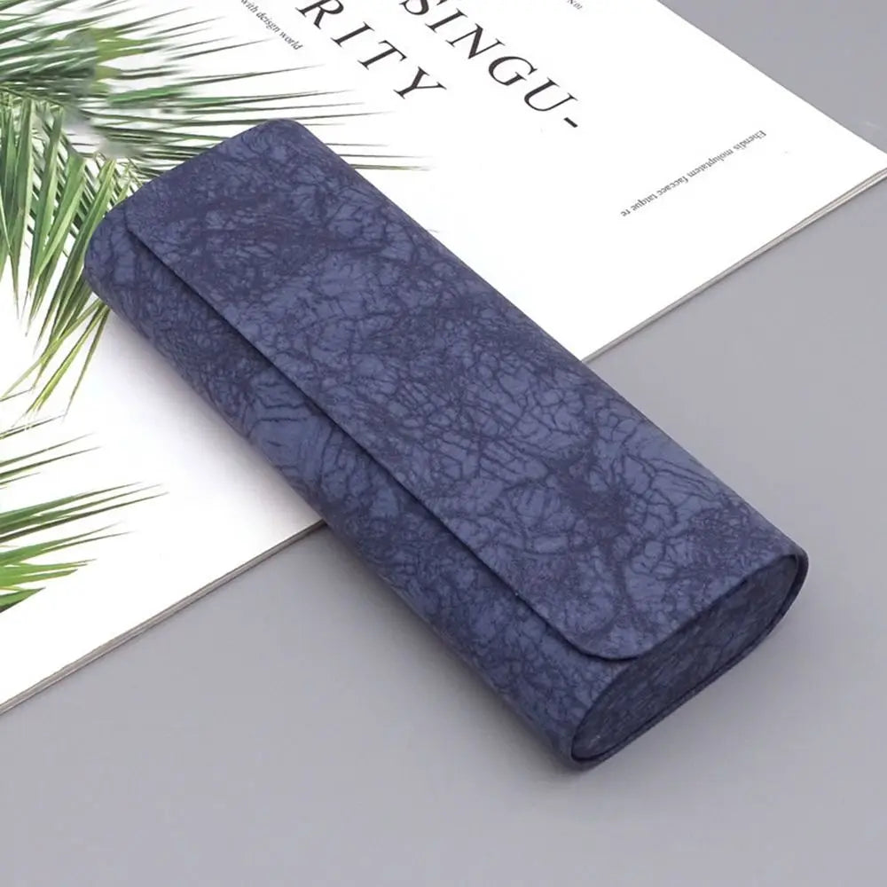 New Portable Unisex Glasses Box Protective Case Sunglasses Case Handmade Optical Reading Eyeglasses Accessories Fashion
