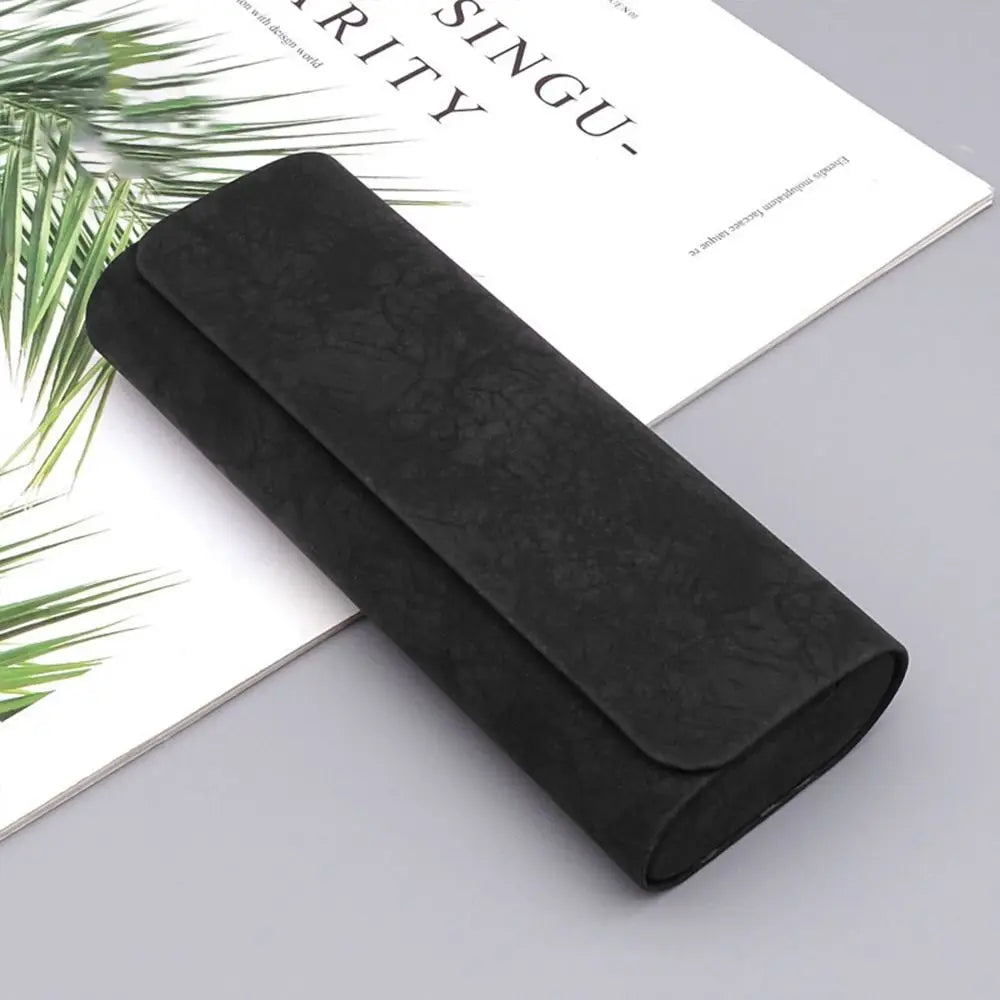 New Portable Unisex Glasses Box Protective Case Sunglasses Case Handmade Optical Reading Eyeglasses Accessories Fashion