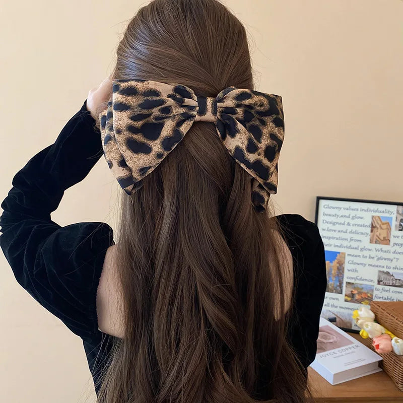 1/3 Pcs Super Fairy Fully-jewell Bow Spring Hair Clips For Women Japan Korean Design Delicate Versatile Commuter Accessories