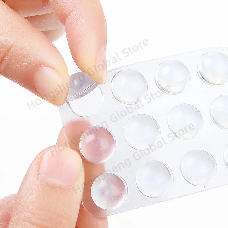 Self Adhesive Door Stopper Clear Rubber Furniture Pads Multiple specifications Damper Buffer Cabinet Bumpers Silicone Protective
