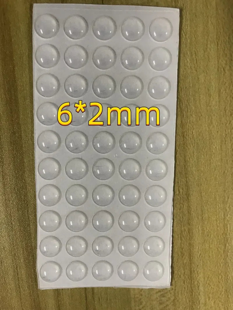 Self Adhesive Door Stopper Clear Rubber Furniture Pads Multiple specifications Damper Buffer Cabinet Bumpers Silicone Protective