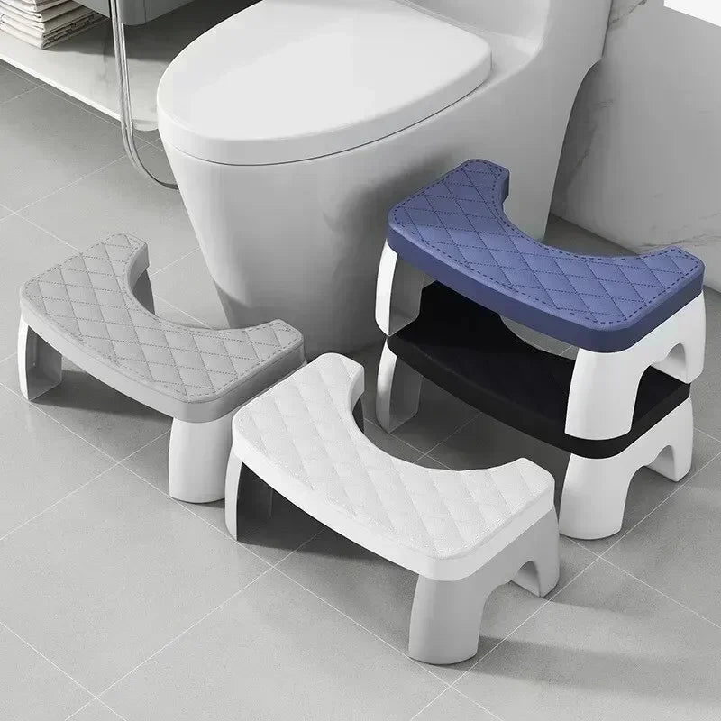 1PC Waterproof Squatty Potty Toilet Stool Toilet Foot Stool Squat Stool For Pregnant Woman Children Adult Old People shower seat