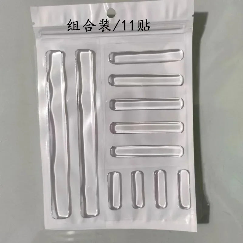 Self Adhesive Door Stopper Clear Rubber Furniture Pads Multiple specifications Damper Buffer Cabinet Bumpers Silicone Protective