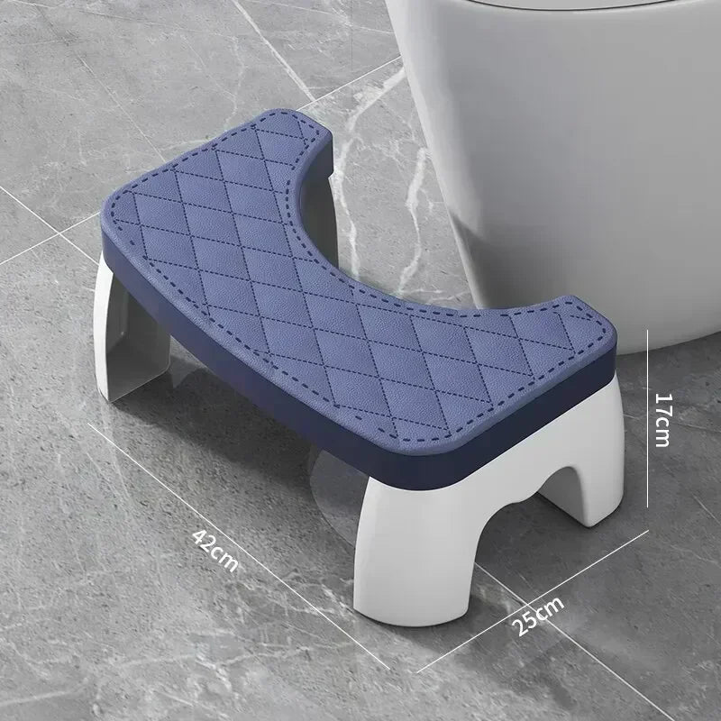 1PC Waterproof Squatty Potty Toilet Stool Toilet Foot Stool Squat Stool For Pregnant Woman Children Adult Old People shower seat