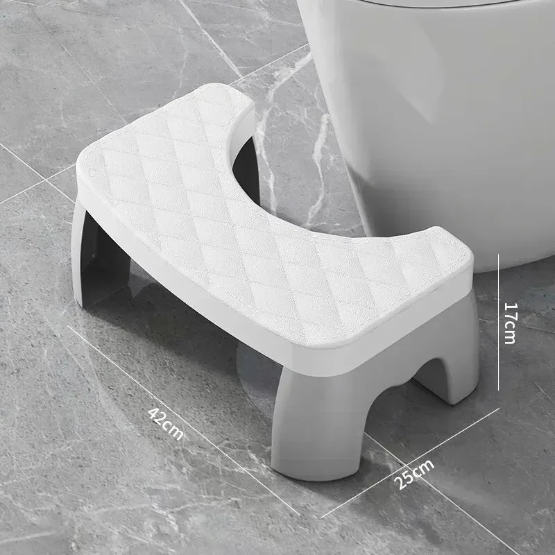 1PC Waterproof Squatty Potty Toilet Stool Toilet Foot Stool Squat Stool For Pregnant Woman Children Adult Old People shower seat