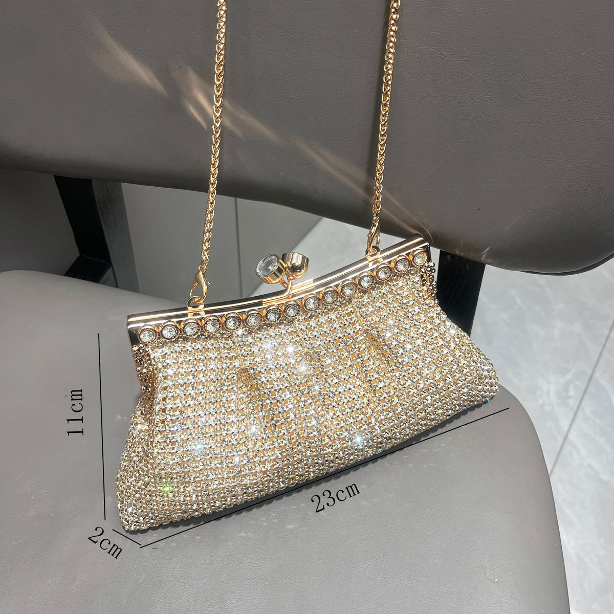 handmade Rhinestones Evening clutch Bag Purses and handbag luxury Designer shiny Crystal Clutch purse bucket bag shoulder bags