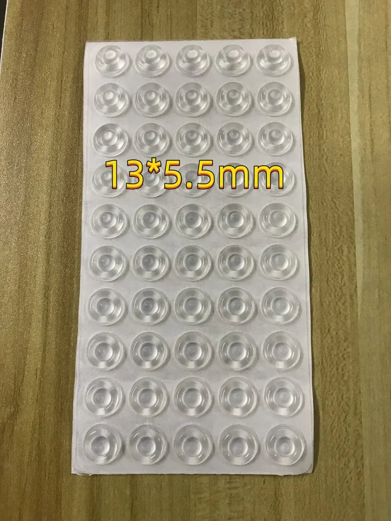 Self Adhesive Door Stopper Clear Rubber Furniture Pads Multiple specifications Damper Buffer Cabinet Bumpers Silicone Protective