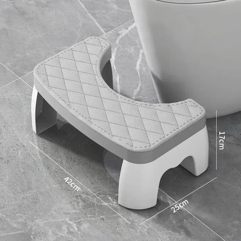1PC Waterproof Squatty Potty Toilet Stool Toilet Foot Stool Squat Stool For Pregnant Woman Children Adult Old People shower seat