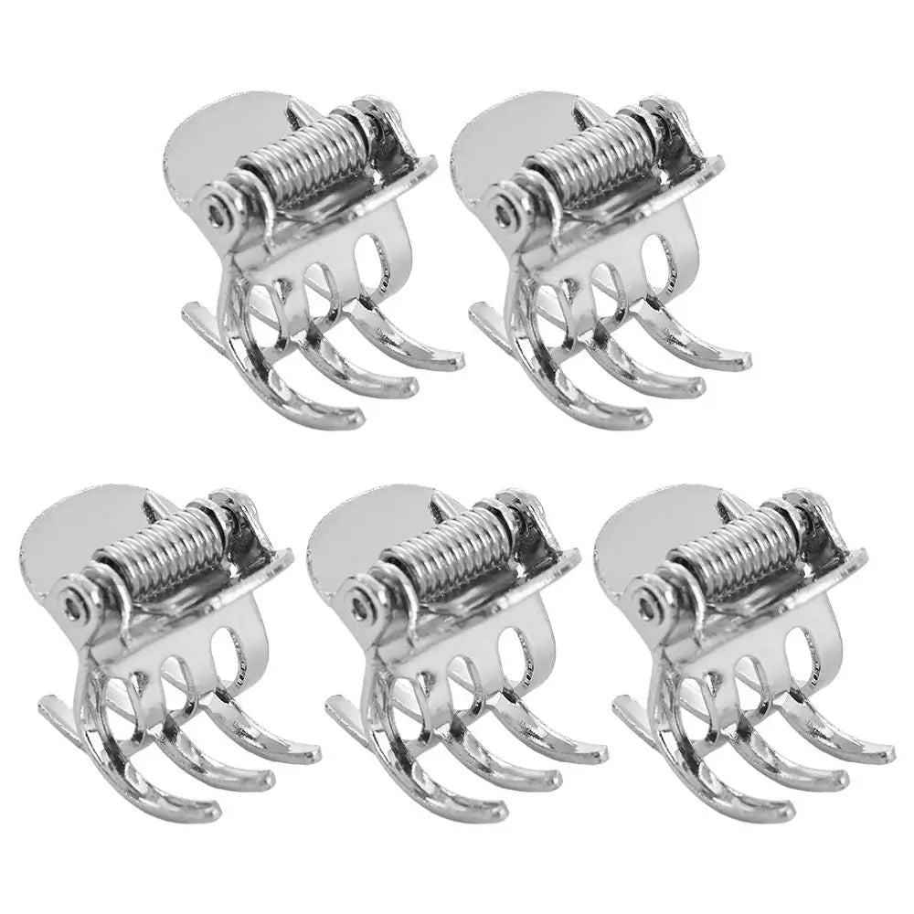 5pcs/lot antique copper small mini hair claws jaw crab clamp clips pin metal  grey color hair accessories for women goody