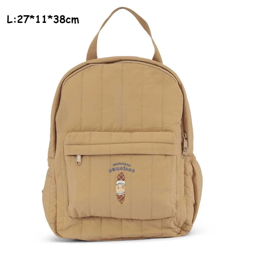 KS Baby Backpack Primary Schoolbag Kindergarten Kids Bags Brand Traveling Mom Cherry Lemon Children's Boys Girls Gift Storage