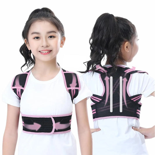 Posture Corrector For Kids - Back Brace Posture Corrector, Spine Corrector - Adjustable Upper Back Posture Brace, Prvent Childre