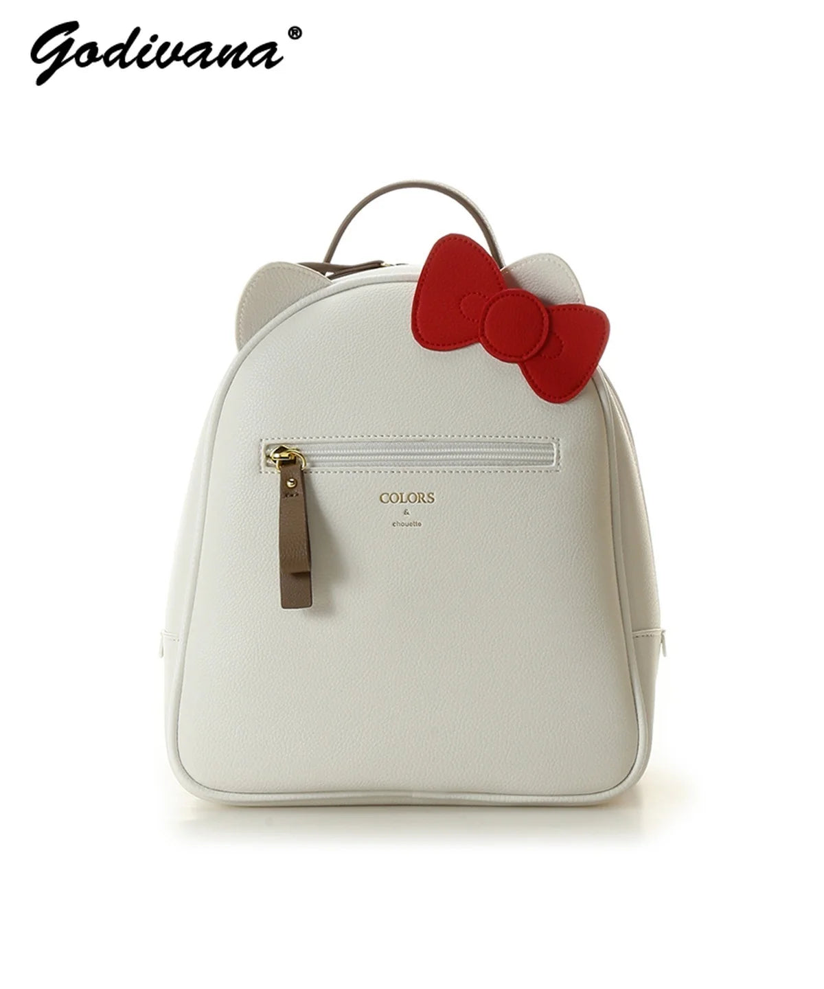 Japanese Style New Student Girls Handbag White Backpack Fashion Women's Leather Backpack Shoudler Bags