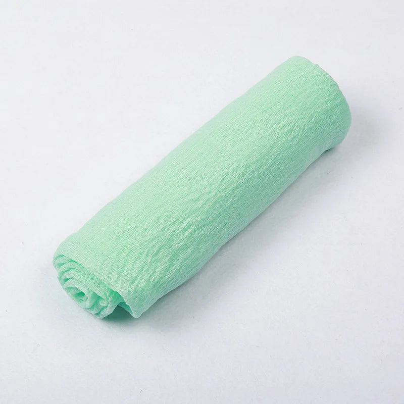 180*90cm Women Muslim Crinkle Hijab Scarf Femme Musulman Cotton Linen Solid Headscarf Islamic Hijab Shawls and Wraps Wholesale