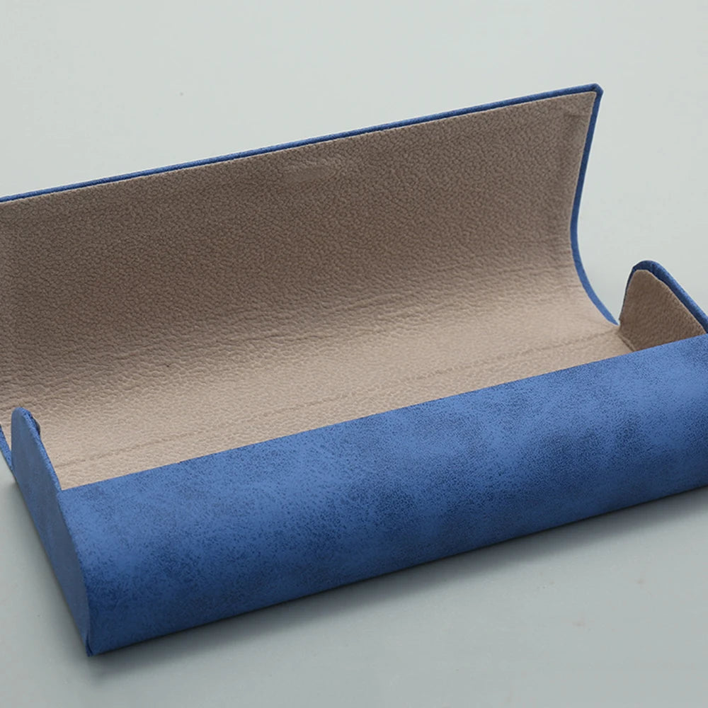 PU Leather Glasses Bag Protective Sunglasses Cover Case Box Reading Eyeglasses Pouch Eyewear Protector Case Accessories 1Pc