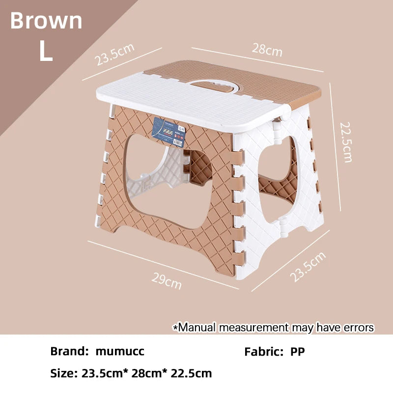 The home low stool, daily shoe-changing stool, outdoor small stool, fishing folding table, and convenient storage