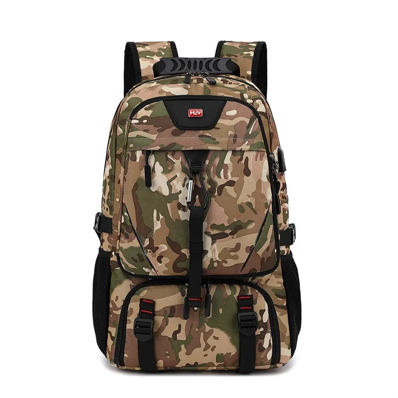 Nesitu Big Huge Large Capacity 17'' Laptop A4 Women Men Backpack Shoe Pocket Hiking Travel Bag Black Blue Green Camouflage M028