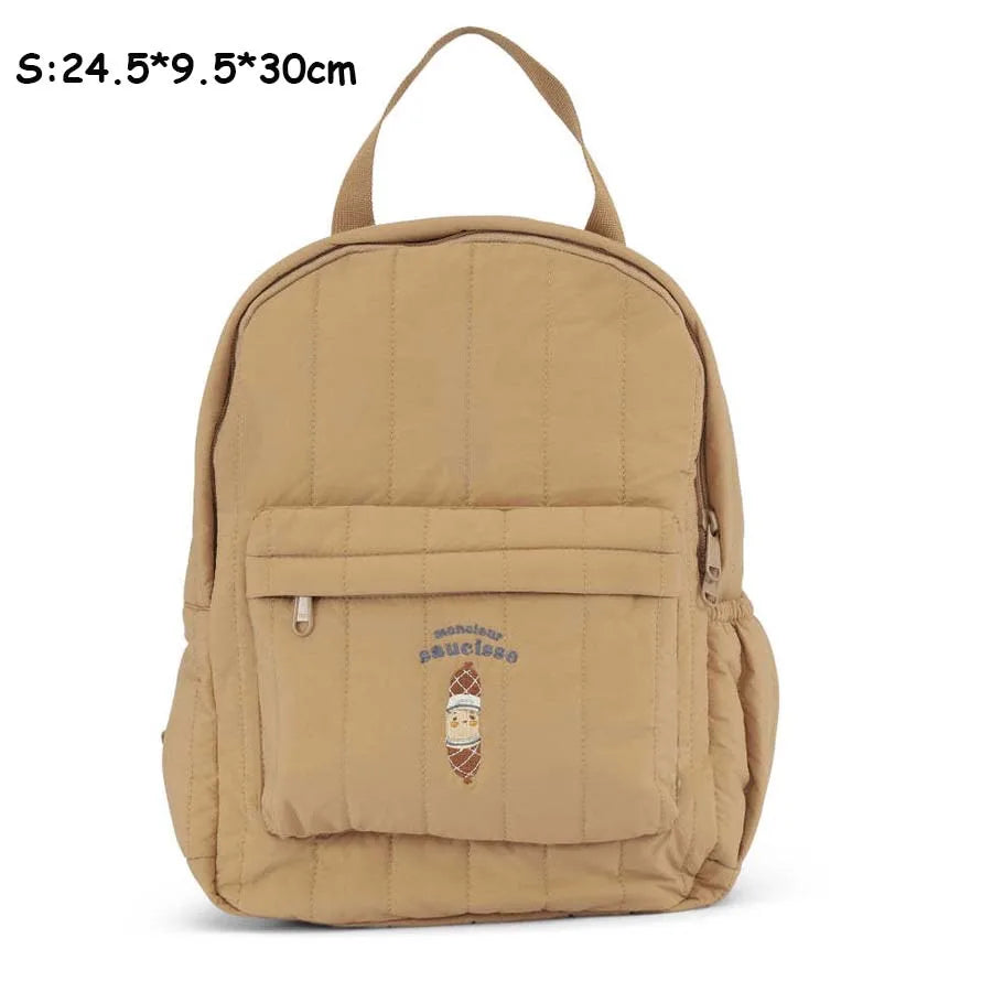 KS Baby Backpack Primary Schoolbag Kindergarten Kids Bags Brand Traveling Mom Cherry Lemon Children's Boys Girls Gift Storage